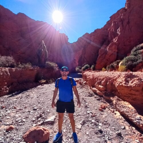 Camino en la Quebrada de las Señoritas