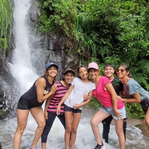 tour a Cascada Escondida en San Lorenzo Salta