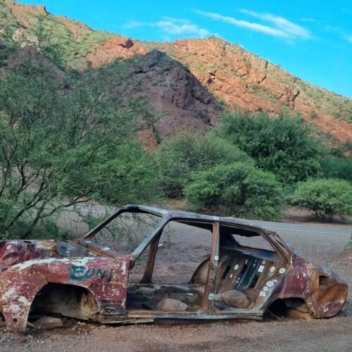 Auto en Cafayate